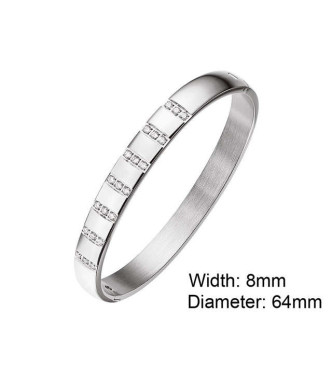 Elegantna zapestnica iz jekla