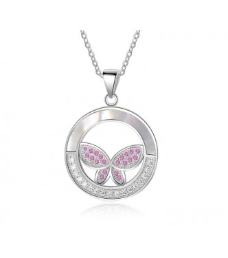 Srebrni obesek Butterfly