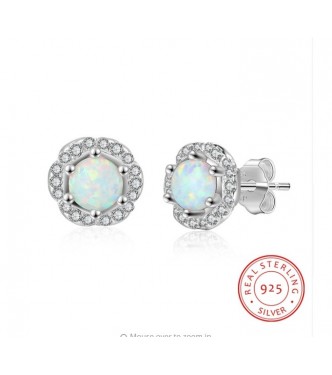 Uhani iz srebra Rožca Uhani iz srebra Rožca