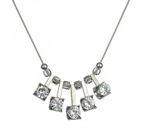 Osupljiva ogrlica kombinirana s kvalitetnimi kristali CZ 