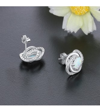 Uhani iz srebra Twist Uhani iz srebra Twist