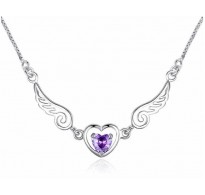 Srebrn obesek "Angelska krila" 