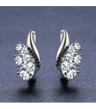 Sijoči srebrni uhani