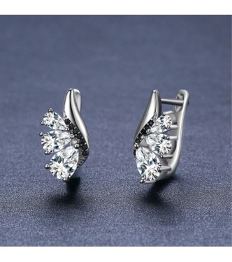 Sijoči srebrni uhani