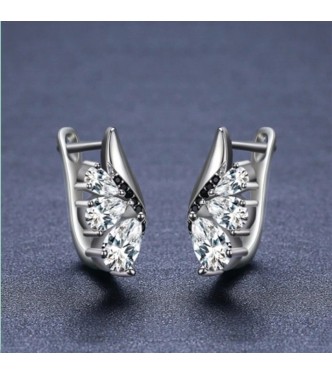 Sijoči srebrni uhani