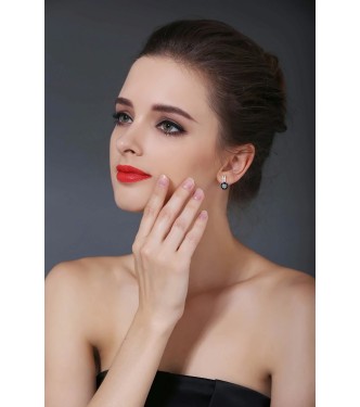 Prekrasni srebrni uhani