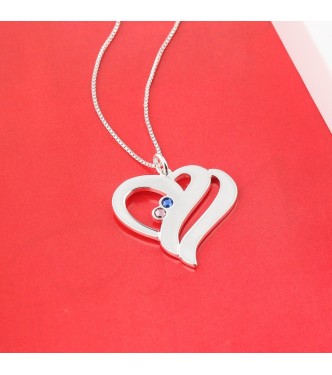 Srebrno srce modernega dizajna