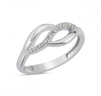 Srebrn prstan "Wrenley" 
