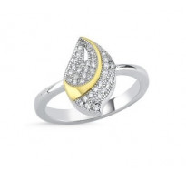 Izjemno lepo oblikovan srebrn prstan "Rylee" 