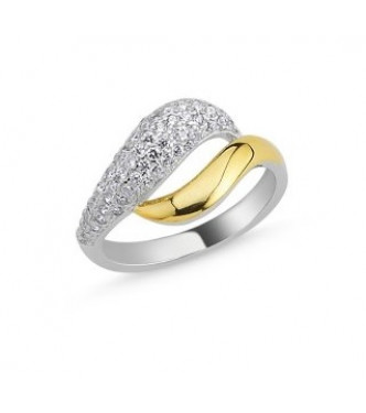 Občudovanja vreden srebrn prstan "Vivian"