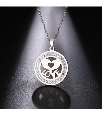 Čudovit, razkošen obesek "Love" Čudovit, razkošen obesek "Love"