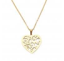 Obesek iz nerjavečega jekla "Srce z viticami" Obesek iz nerjavečega jekla "Srce z viticami"