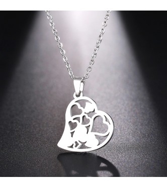 Igriv in romantičen obesek oblike srca Igriv in romantičen obesek oblike srca