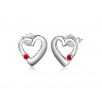 Ljubki uhani "Valentinovo srce" 