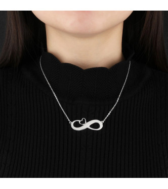 Izjemen srebrn obesek "Love Infinity"