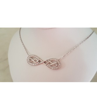 Srebrn obesek "To infinity and beyond"