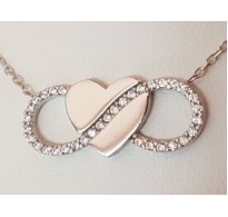 Izzivalen srebrn obesek "Forever in My Heart" Izzivalen srebrn obesek "Forever in My Heart"