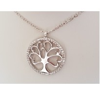 Srebrn obesek "Mogočno drevo" 