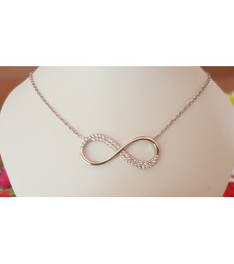 Eleganten srebrn obesek "infinity" Eleganten srebrn obesek "infinity"