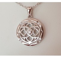 Srebrn obesek "Mandala" Srebrn obesek "Mandala"