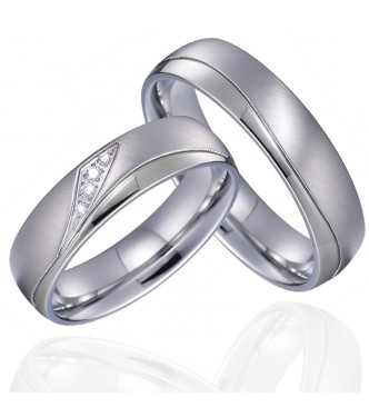 Klasični dizajn zaročnega prstana "Carolina"