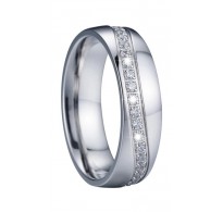 Klasičen prstan z večno eleganco "Rea"