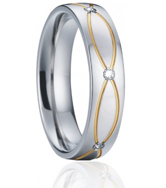Atraktiven prstan, čudovitega dizajna "Anastasija"