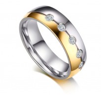 Prstan s kristali Promise 