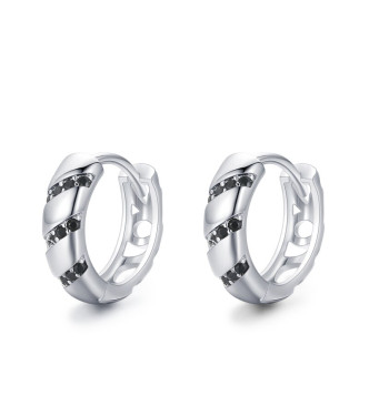 Prečudoviti srebrni uhani 'Charlotte'