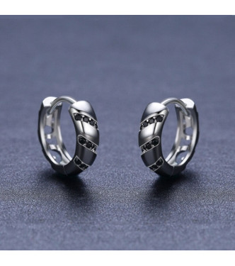 Prečudoviti srebrni uhani 'Charlotte'