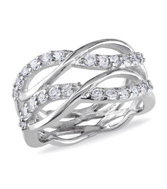 Lep srebrn prstan 'Constance'