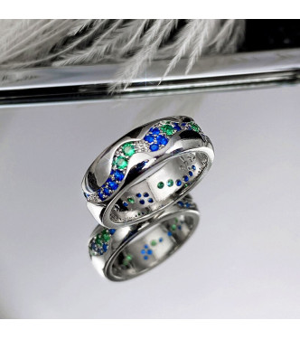 Srebrn prstan notranje mirnosti