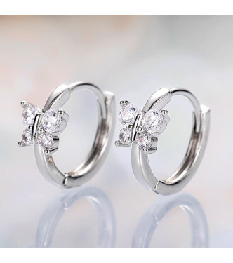 Srebrni uhani Butterfly Srebrni uhani Butterfly