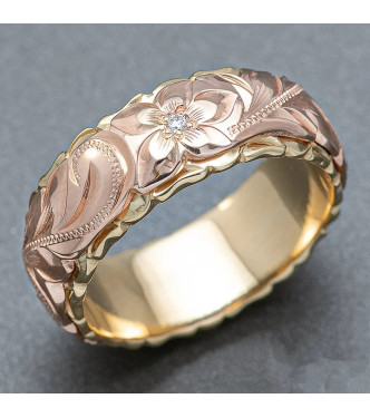 Pomladanski srebrn prstan