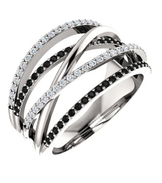 Srebrn prstan Patricia