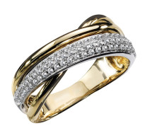 Klasičen prstan s pozlato